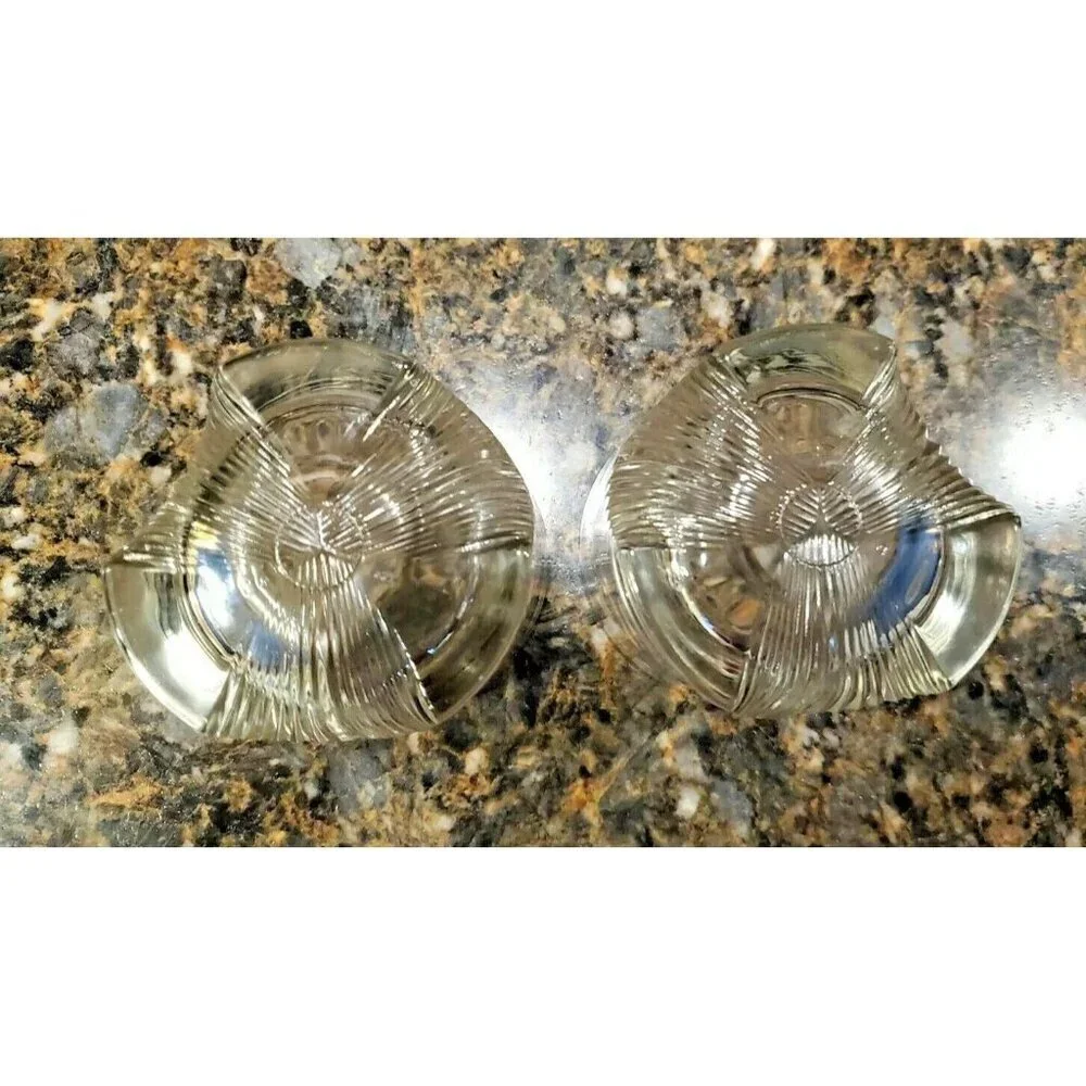 2 Chivas Regal 12 Clear Whiskey Lowball Short Rock Old Fashion Rastal Glass Cup